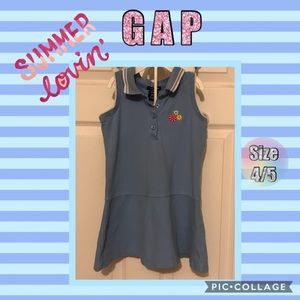 GAP girls size 4 Light blue dress